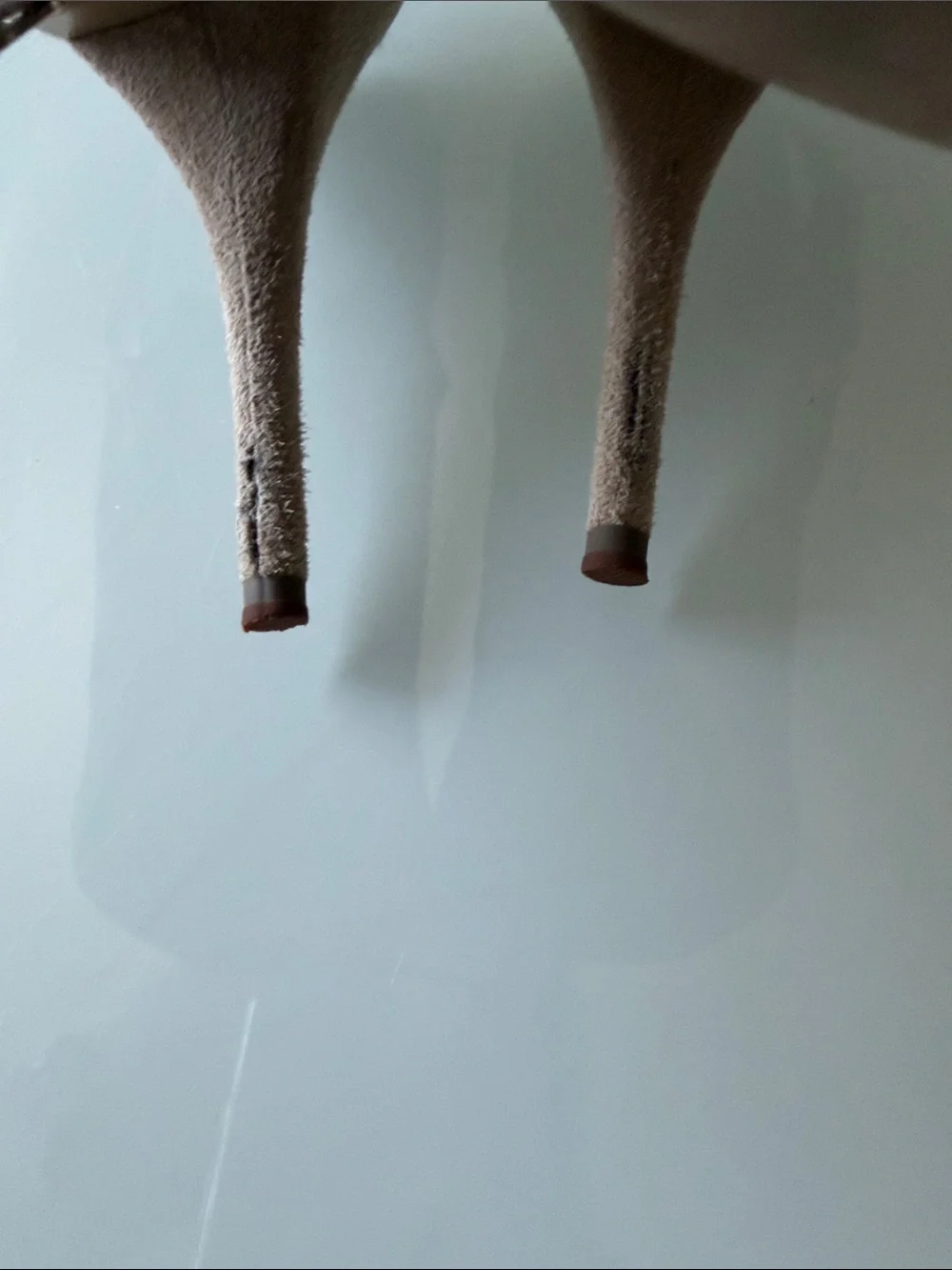 Aquazzura  Nude Sexy Thing Suede Peep Toe Bootie in soft nude suede. Sz 6